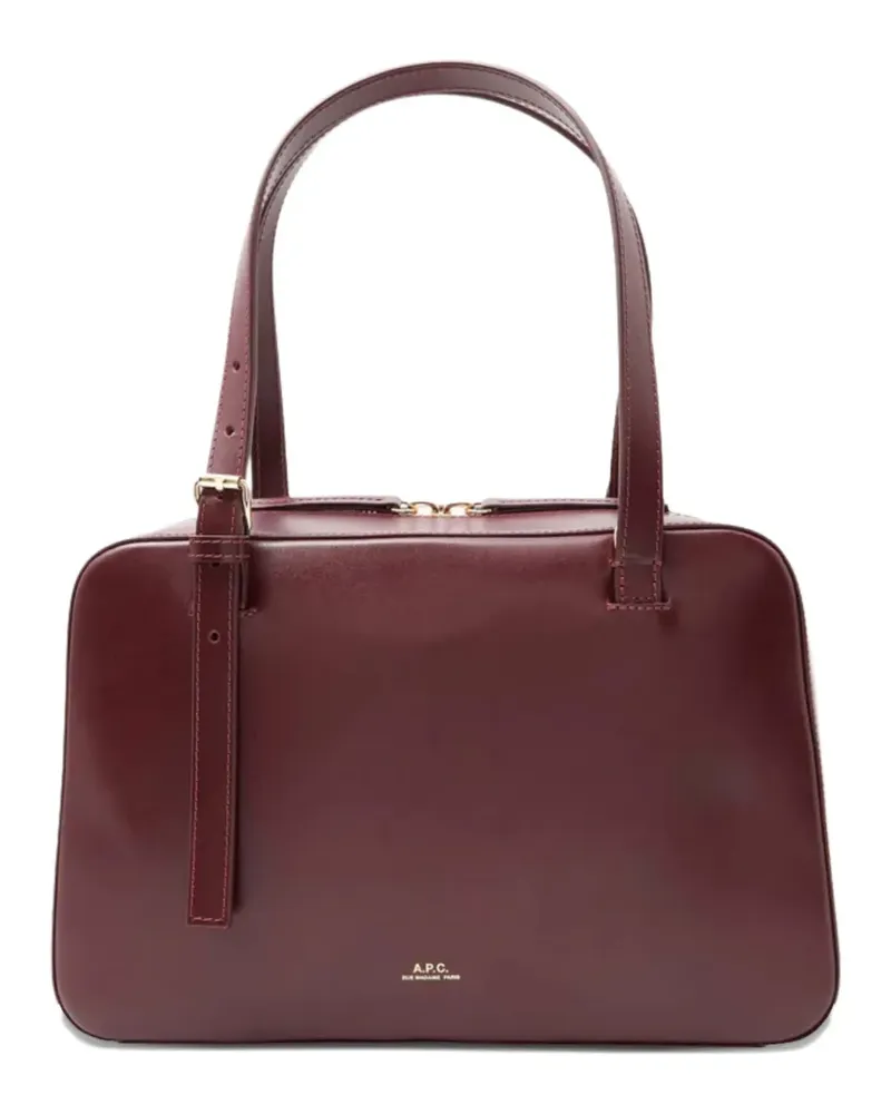 A.P.C. Virginie box shoulder bag - Rot Rot