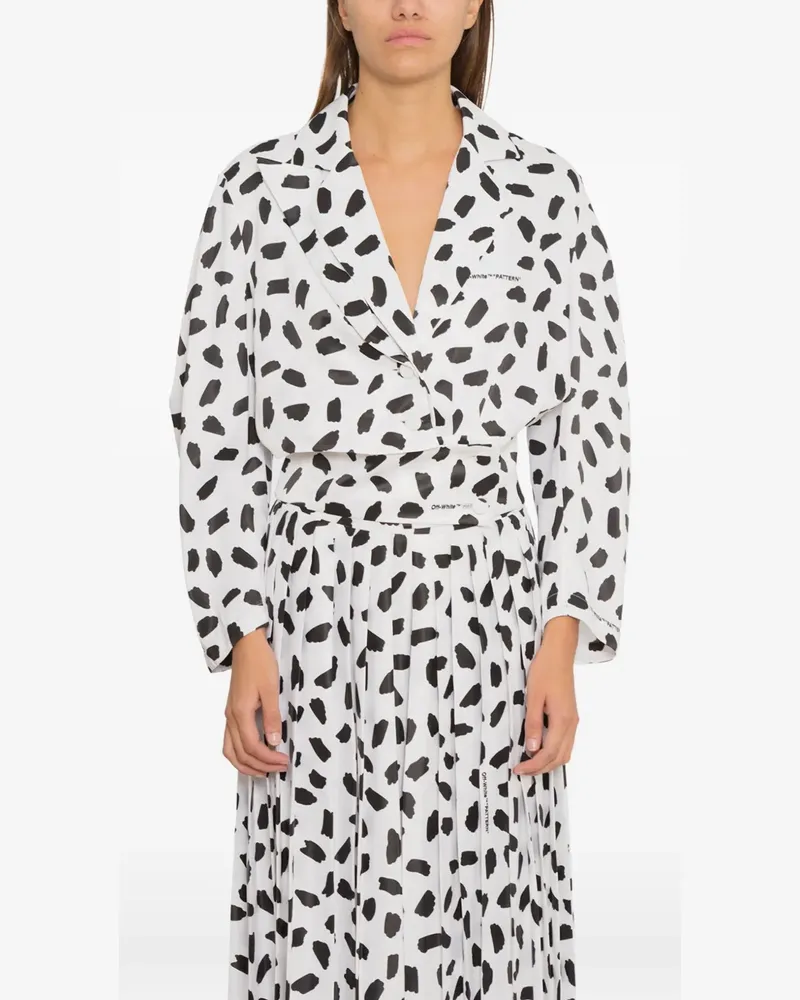 OFF-WHITE printed shirt - Weiß Weiß