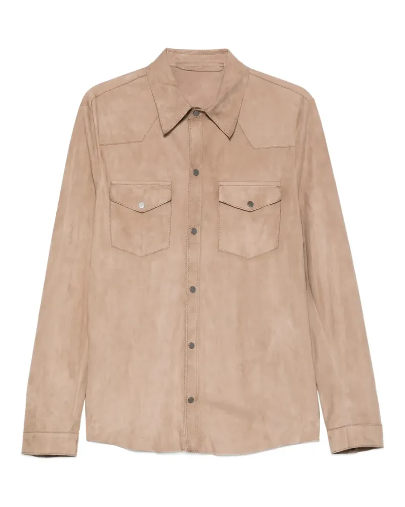 Salvatore Santoro flap-pocket shirt - Nude Nude