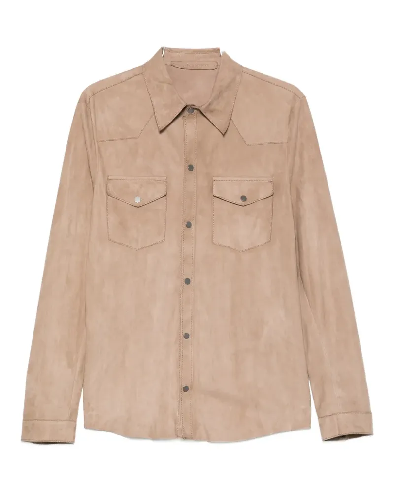 Salvatore Santoro flap-pocket shirt - Nude Nude