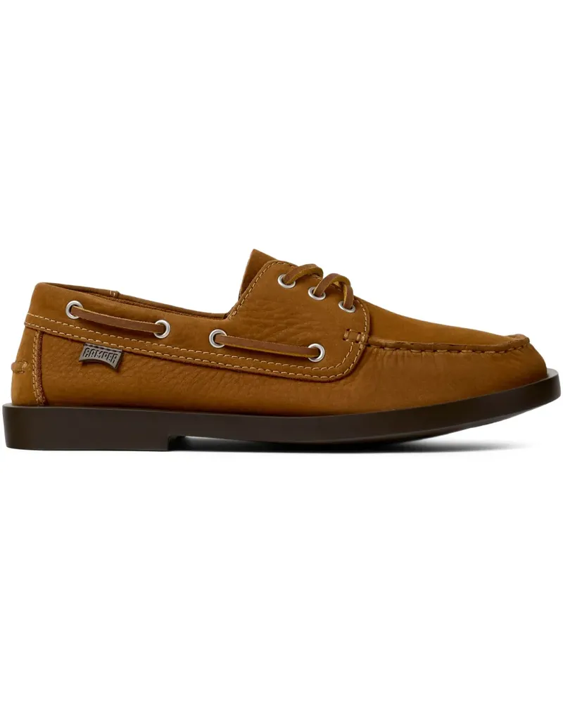 Camper Don Segelschuhe mit Schnürung - Braun Braun