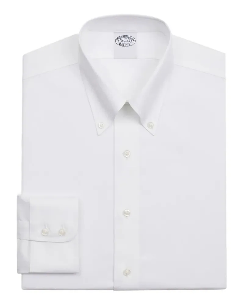 Brooks Brothers Klassisches Hemd - Weiß Weiß