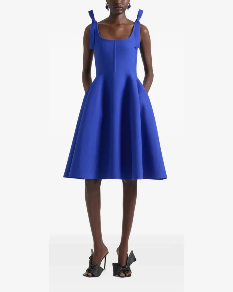 Givenchy bow-detail midi dress - Blau Blau