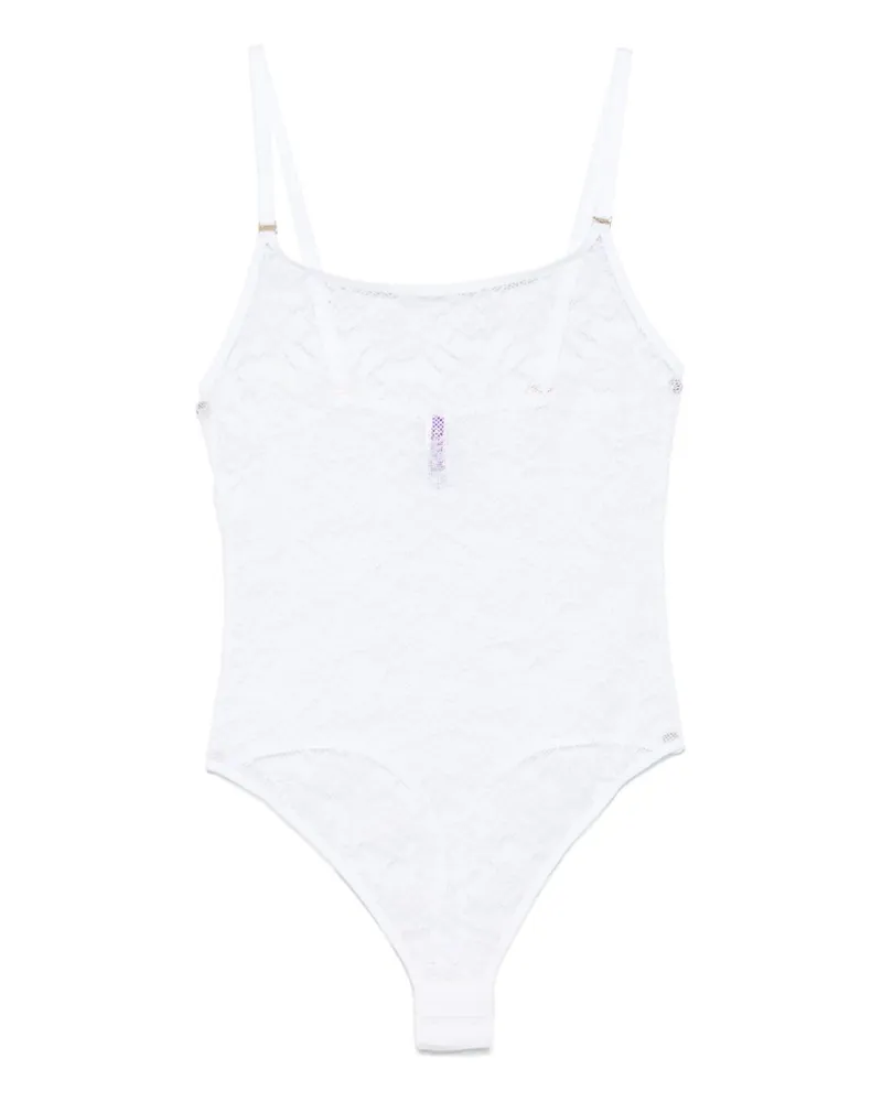 Maison Close String-Body - Weiß Weiß