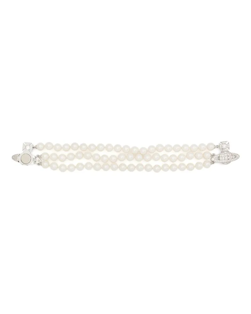 Vivienne Westwood Graziella Armband - Silber Silber