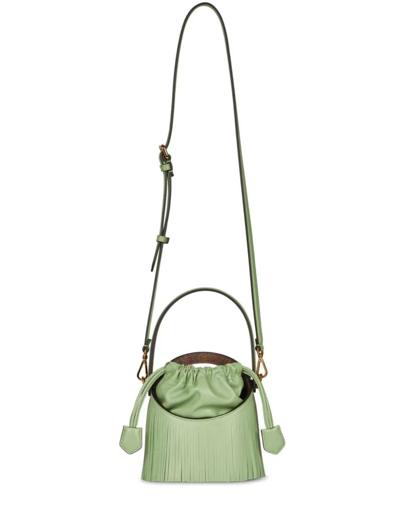 Etro Kleine Saturno Tote Bag - Grün Grün