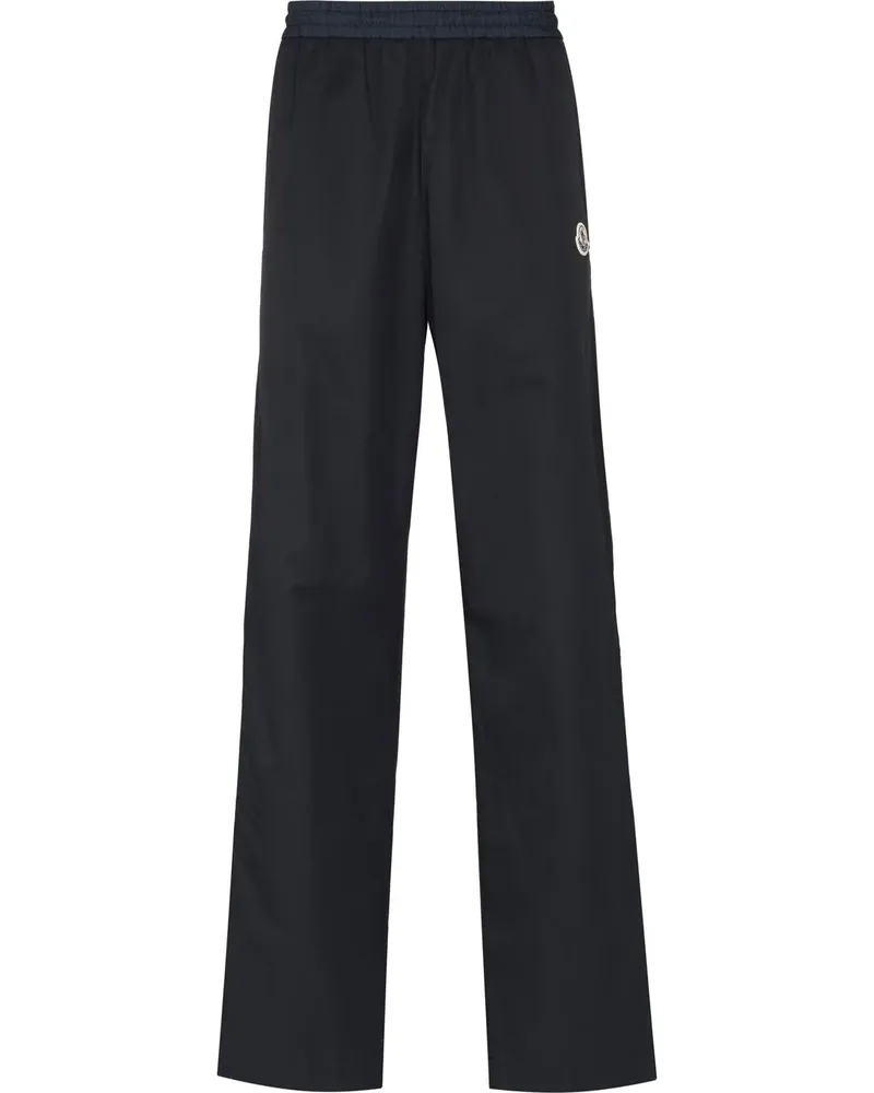 Moncler Jogginghose mit Logo-Print - Blau Blau