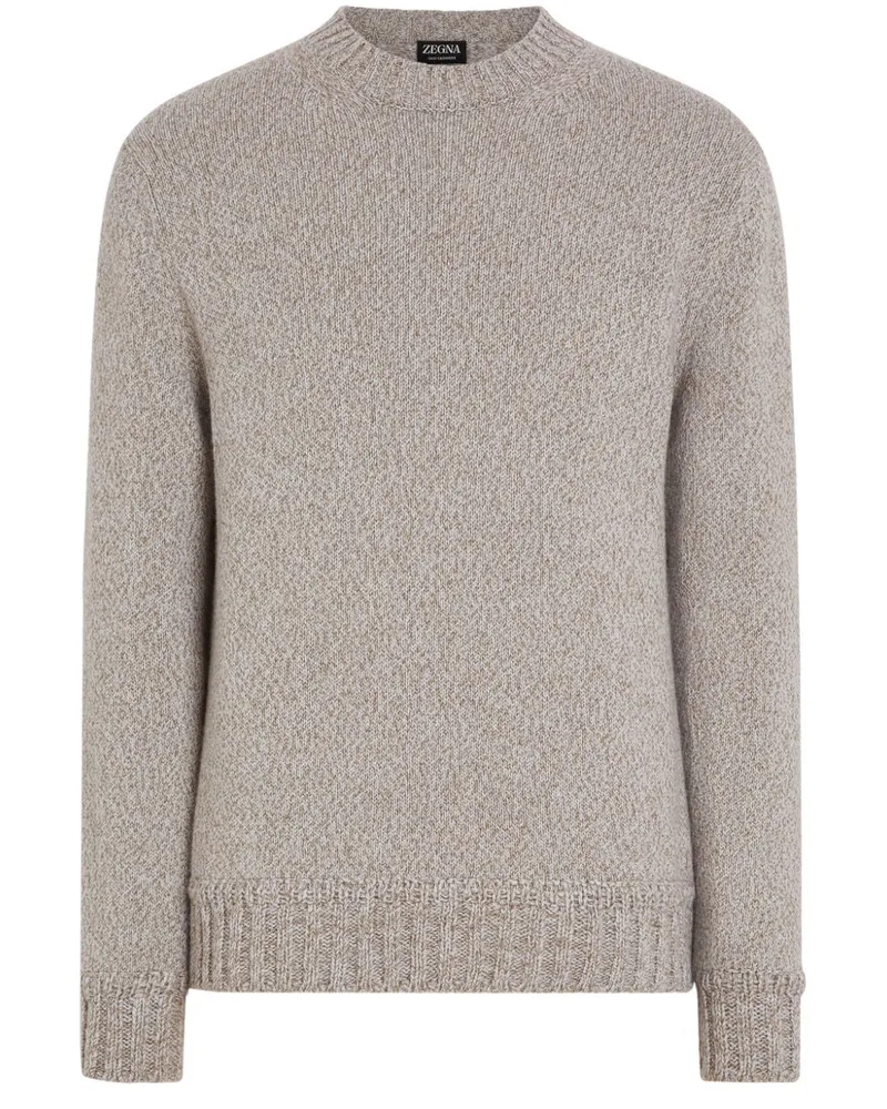 Ermenegildo Zegna Oasi Pullover aus Kaschmir - Nude Nude