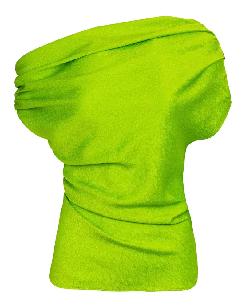 Silvia Tcherassi Drapierter Buchi Jersey - Grün Grün