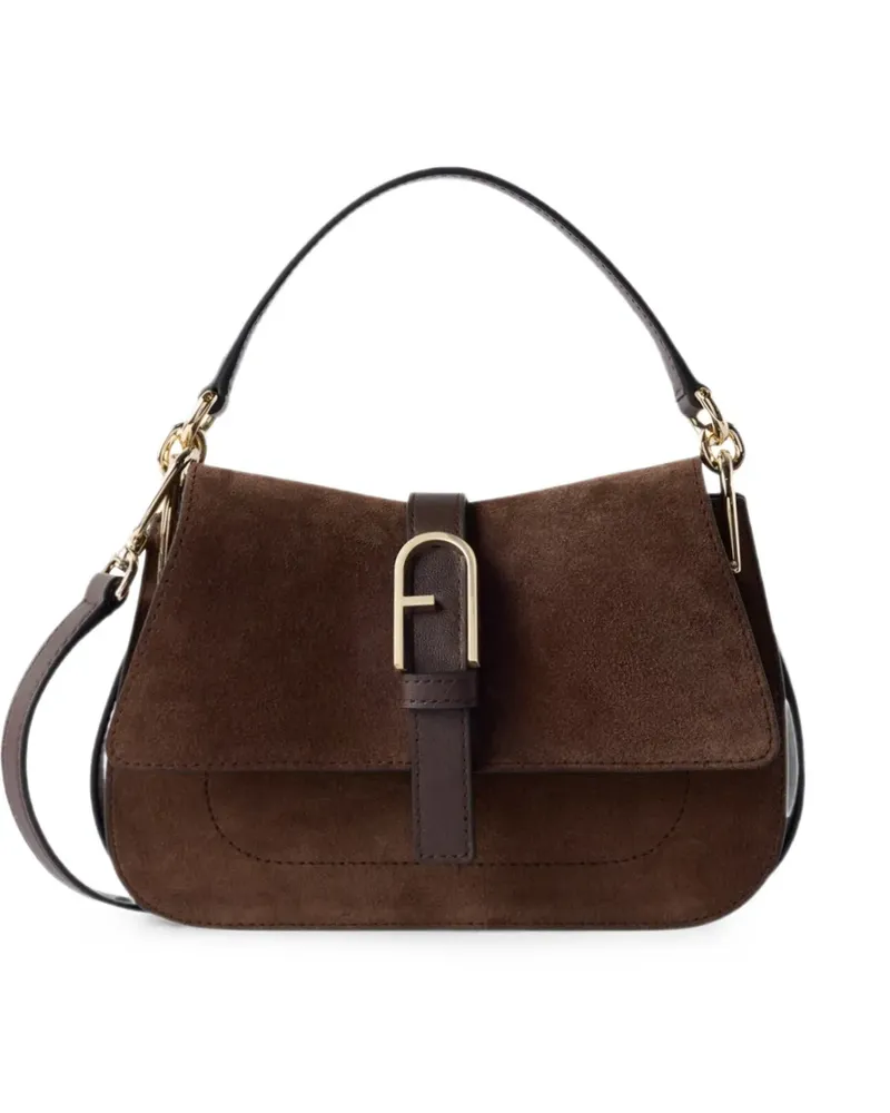 Furla Top Handle Minitasche - Braun Braun