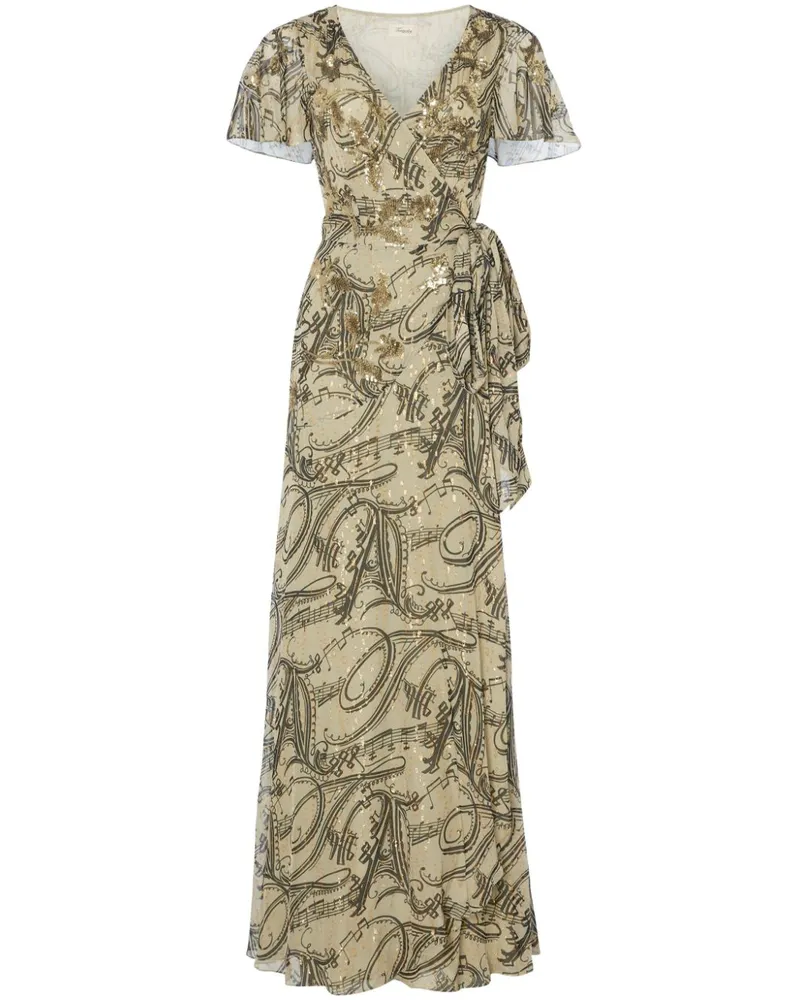 Temperley London Silvana Maxikleid - Grün Grün
