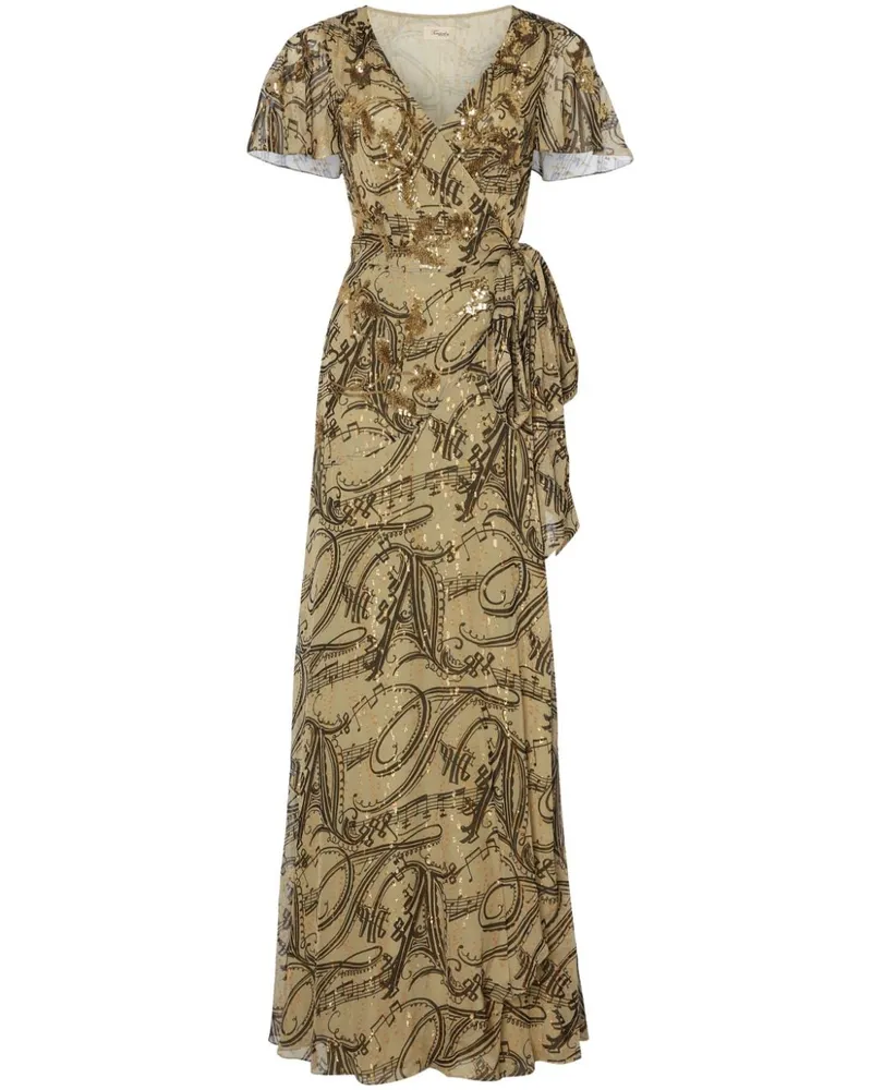 Temperley London Silvana Maxikleid - Grün Grün