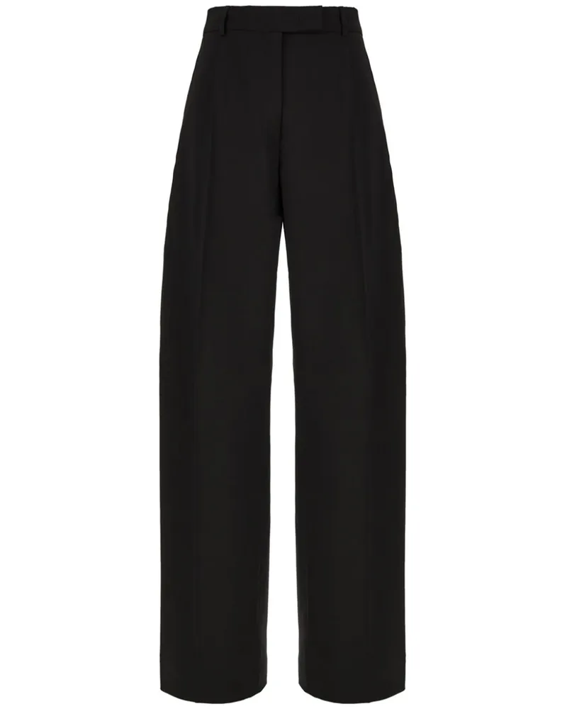 SPORTMAX Hose aus Wolle - Schwarz Schwarz