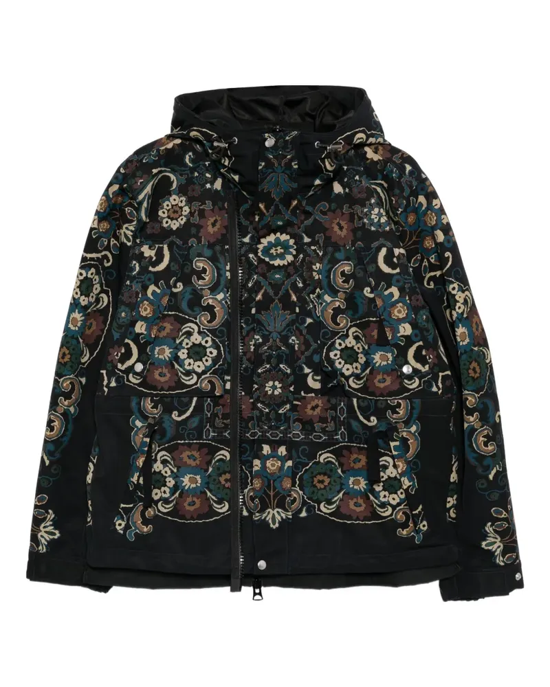 Sacai Jacke mit Print - Blau Blau
