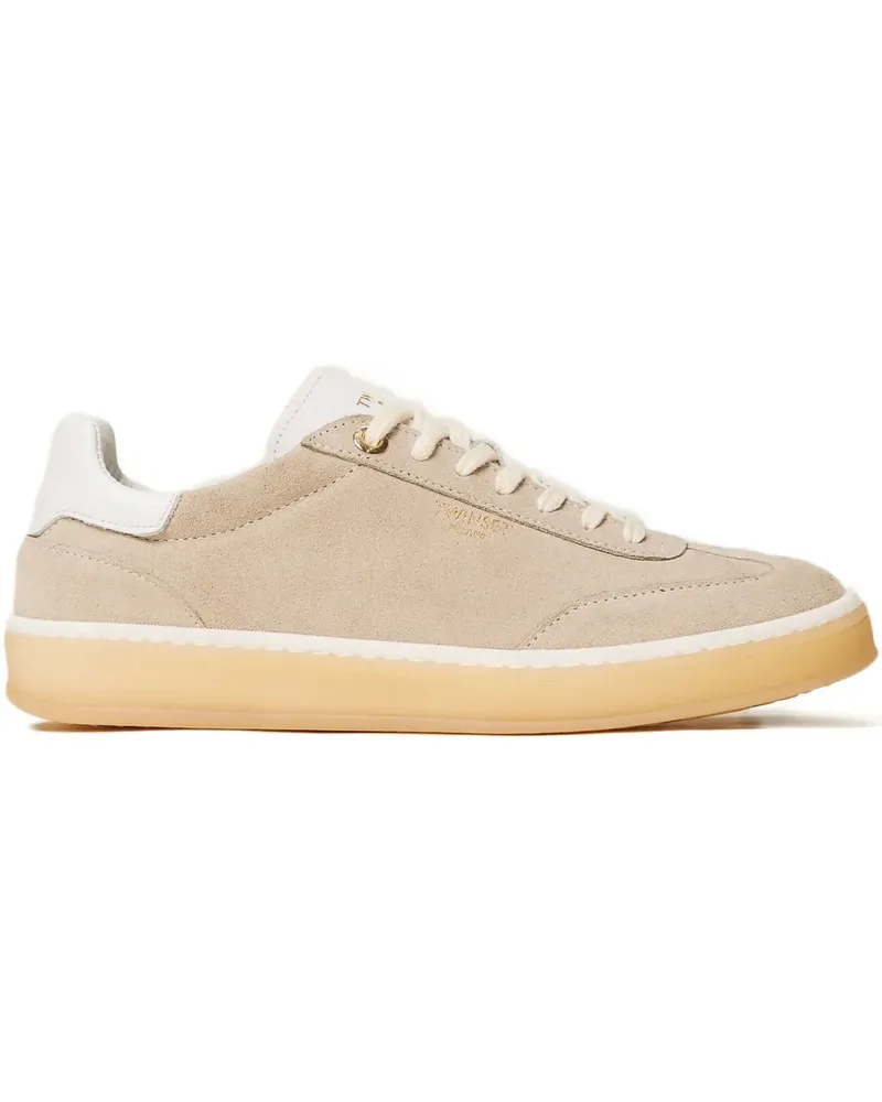 Twin-Set Sneakers aus Wildleder - Nude Nude