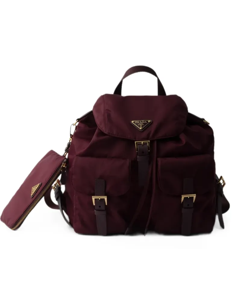 Prada medium Re-Nylon backpack - Rot Rot