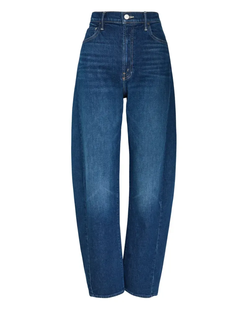 Mother whiskering-effect jeans - Blau Blau