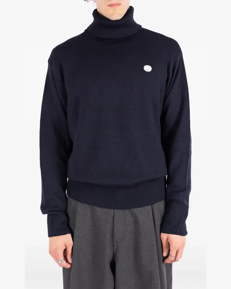 Société Anonyme Charles Pullover mit Rollkragen - Blau Blau