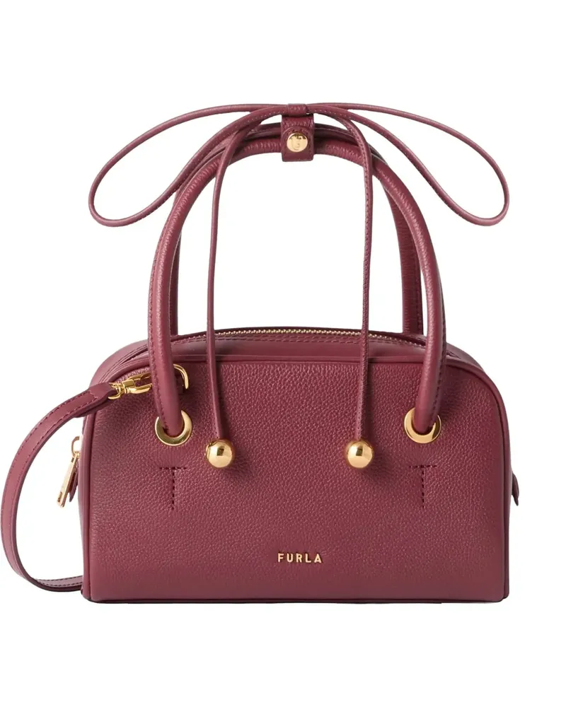 Furla XL Dome leather cross body bag - Rot Rot