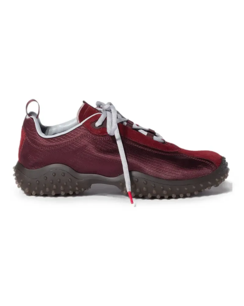 Miu Miu Bubble Sneakers aus Funktionsstoff und Wildleder - Rot Rot