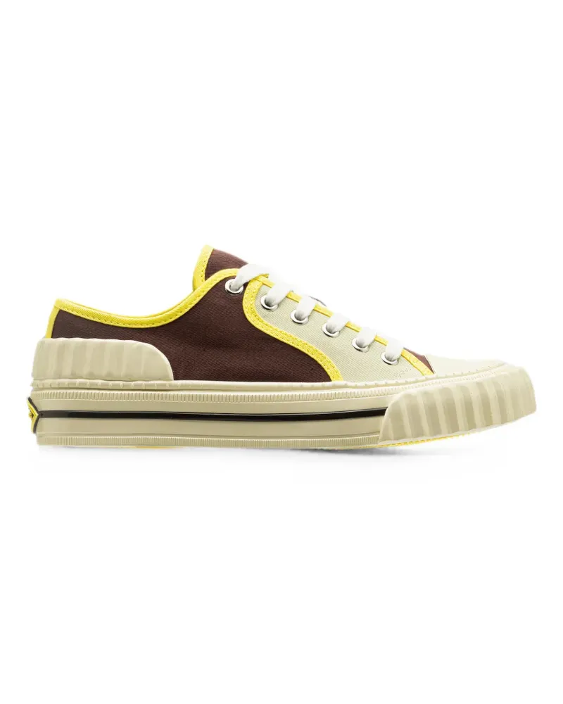 Adieu Paris Panpan panelled sneakers - Braun Braun