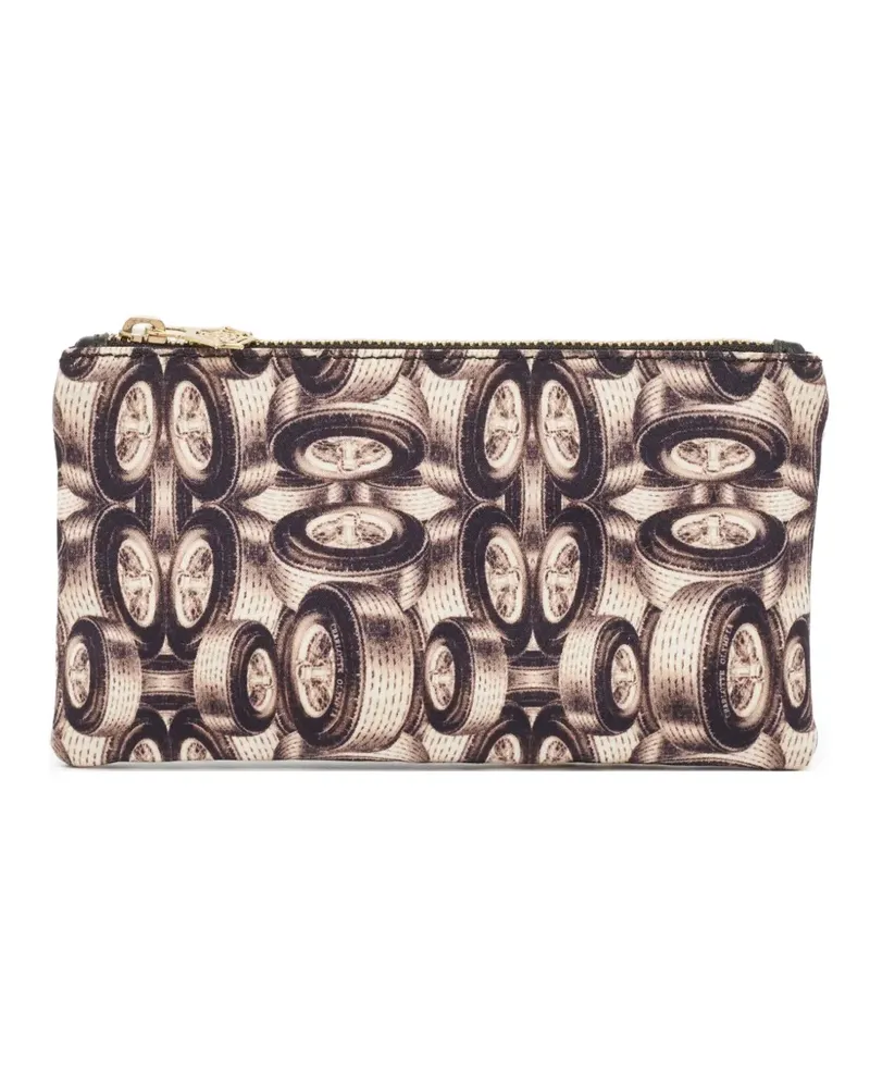 Charlotte Olympia Pre-owned Clutch mit Reifen-Print - Braun Braun