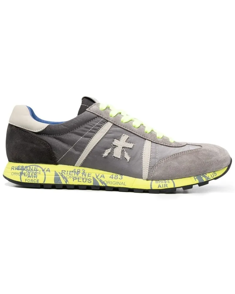 Premiata Lucy Sneakers mit Einsätzen Grau