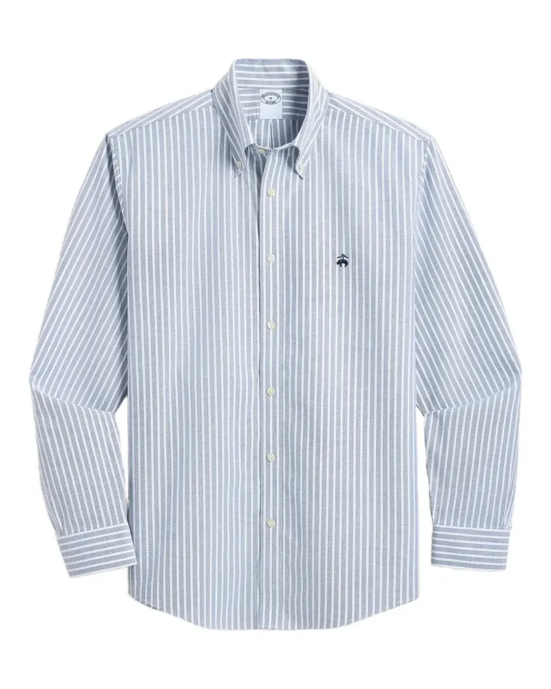 Brooks Brothers Gestreiftes Hemd - Blau Blau