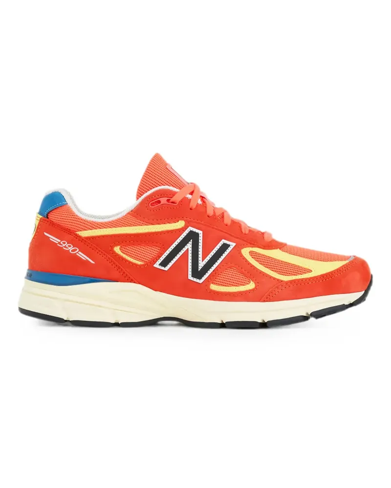 New Balance 990v6 Sneakers mit Einsätzen - Rot Rot
