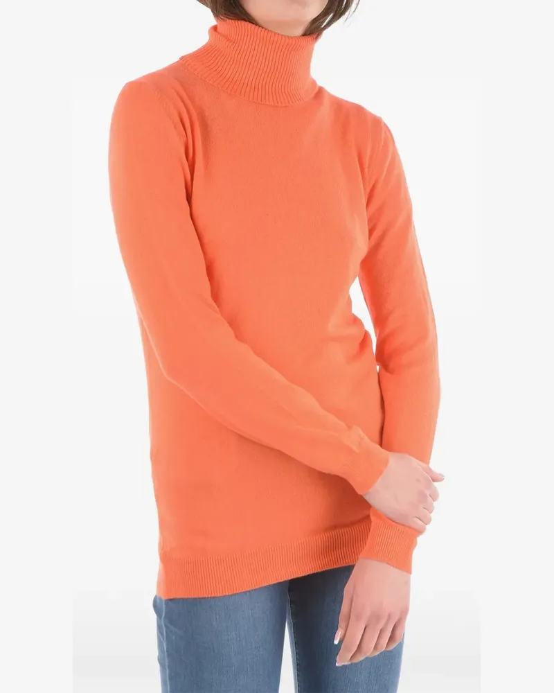 Woolrich turtleneck long-sleeve sweater - Orange Orange