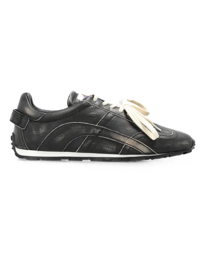 Dsquared2 DC-642 leather sneakers - Schwarz Schwarz