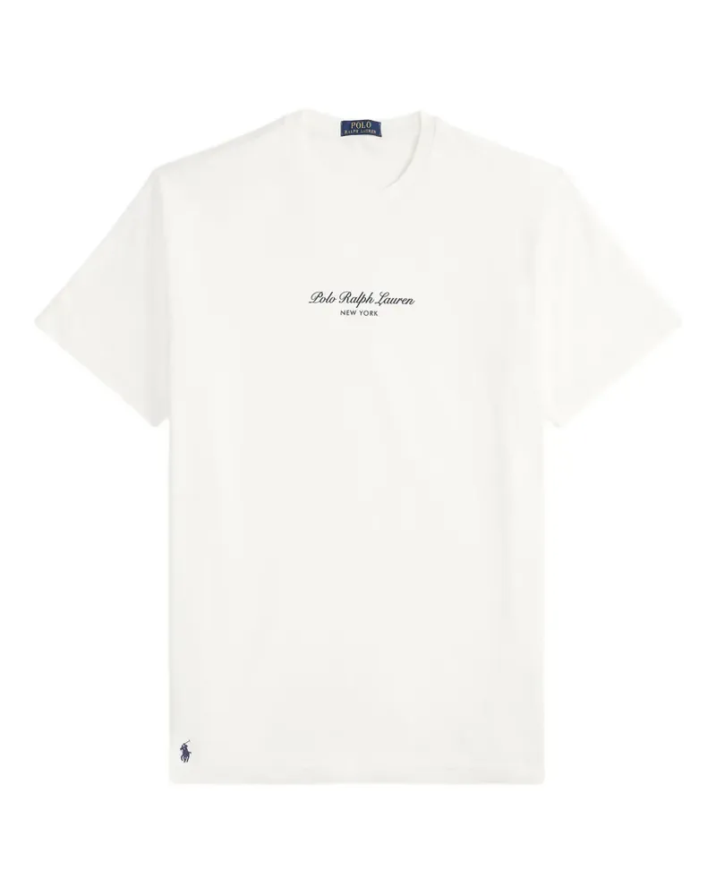 Ralph Lauren T-Shirt mit Logo-Print - Weiß Weiß