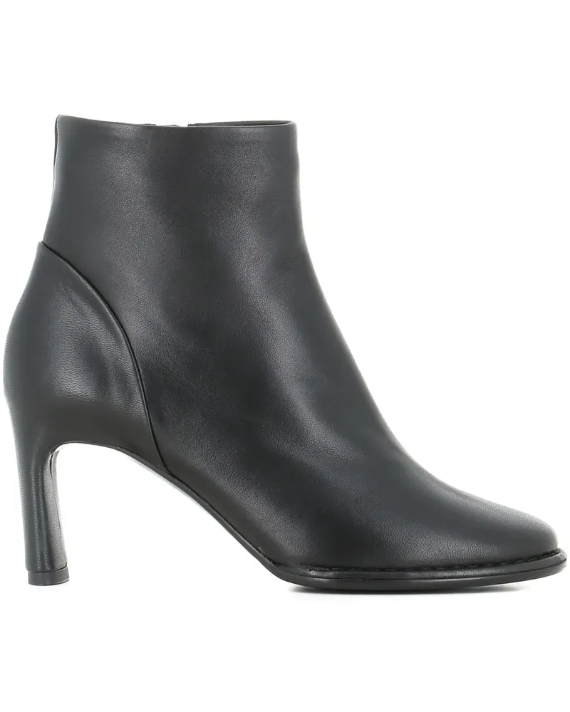 Roberto del Carlo Stiefel 75mm - Schwarz Schwarz