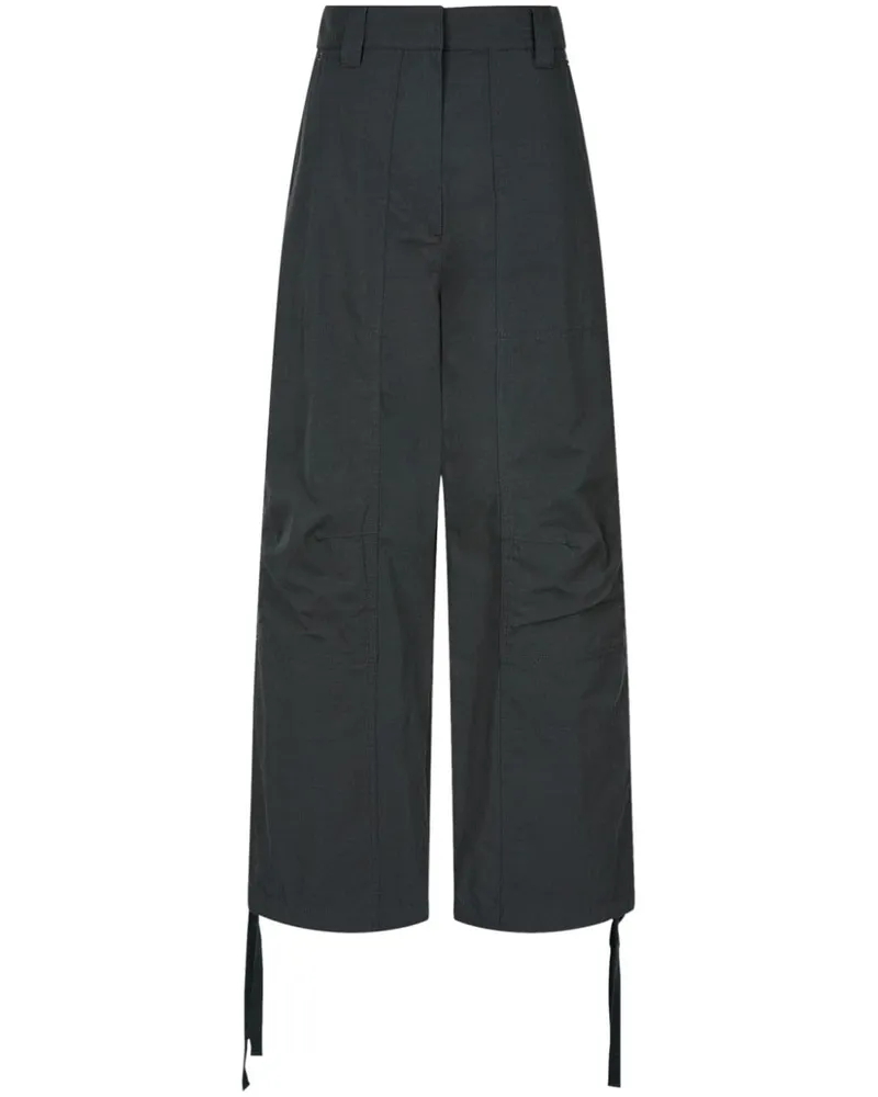 STUDIO TOMBOY Hose mit geradem Bein - Grau Grau
