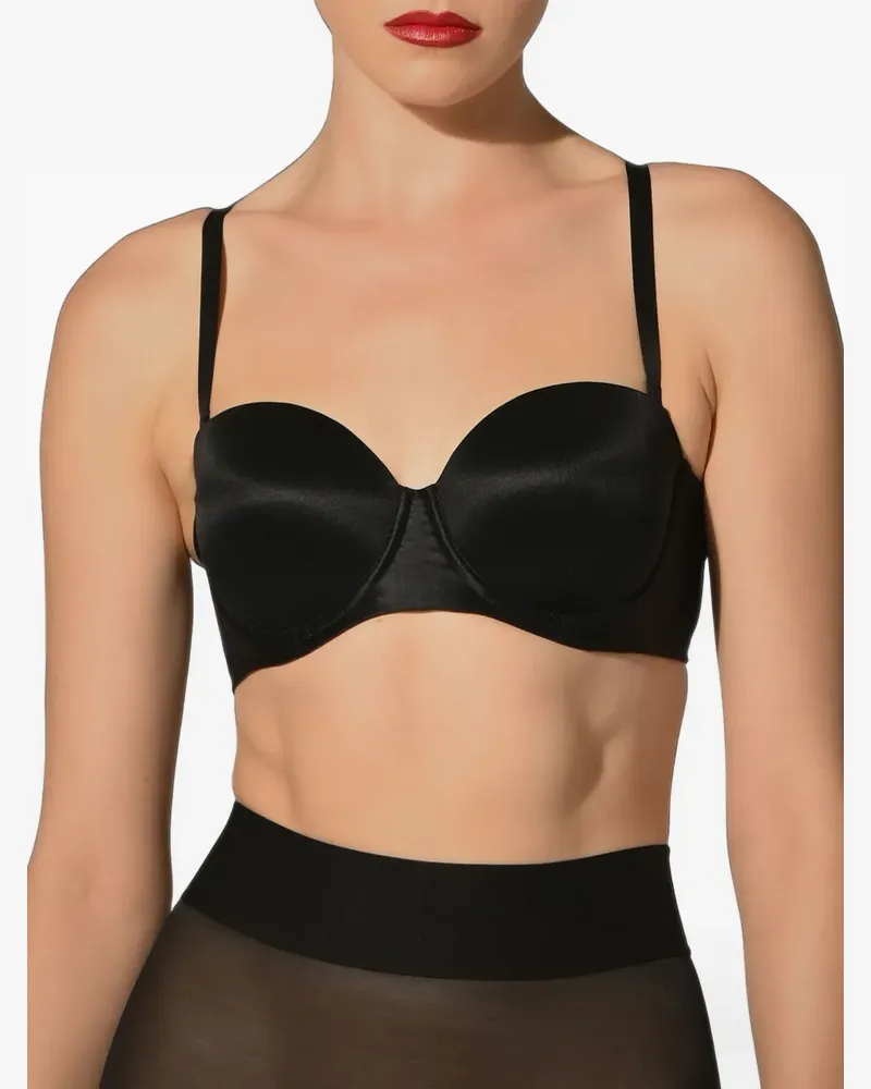 Wolford Sheer Touch bandeau bra - Schwarz Schwarz