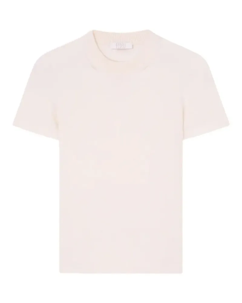 Fedeli Fein gestrickter Pullover - Nude Nude