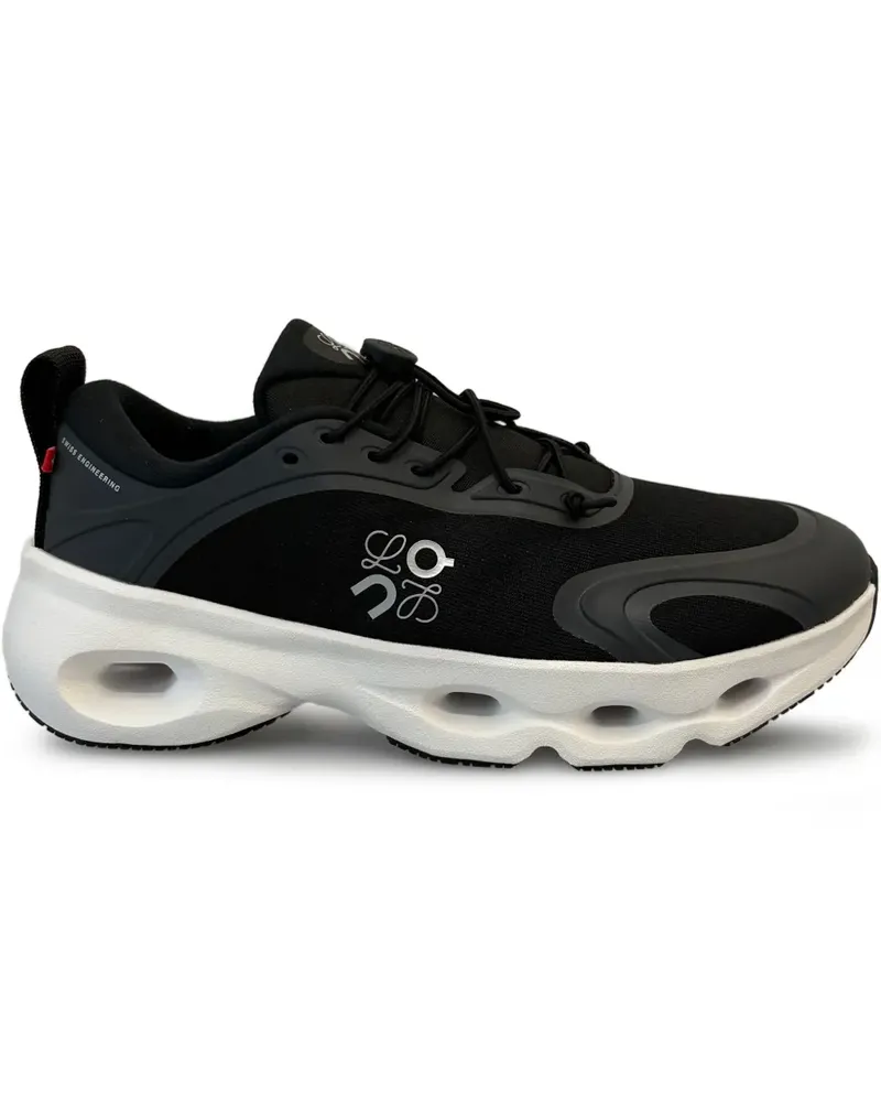 Loewe x On Cloudsolo Sneakers mit Logo - Schwarz Schwarz