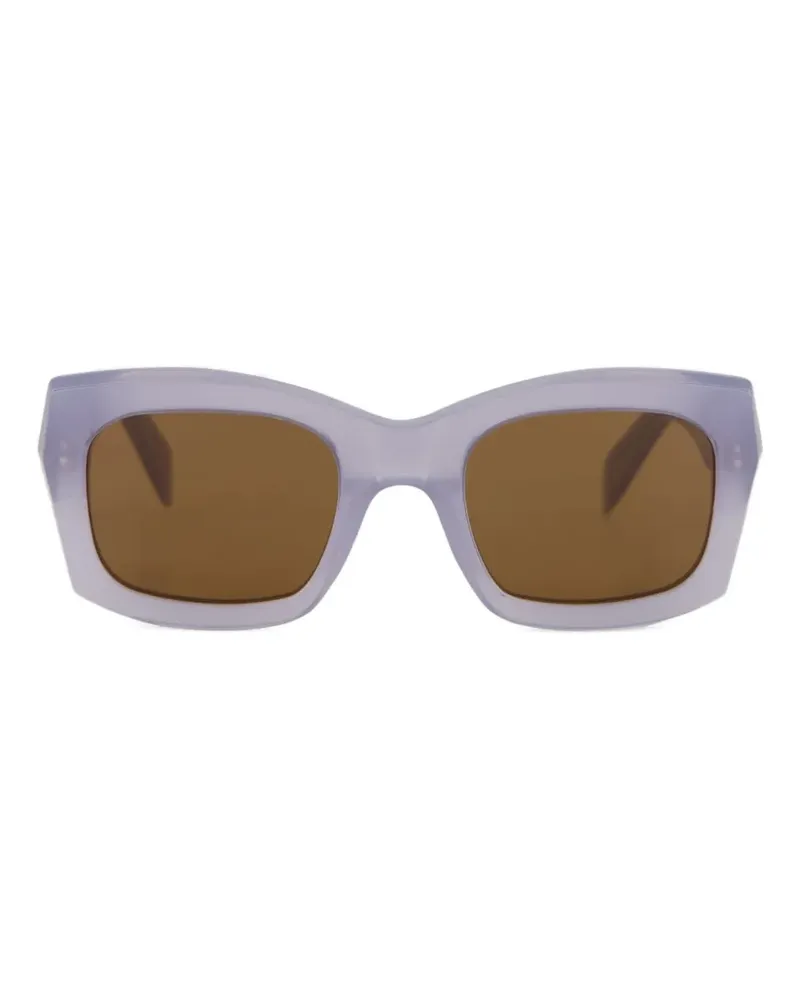 RETROSUPERFUTURE Sonnenbrille mit eckigem Gestell - Blau Blau