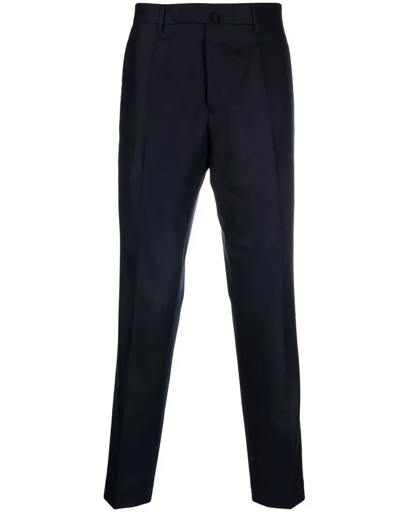Dell'oglio Klassische Tapered-Hose - Blau Blau