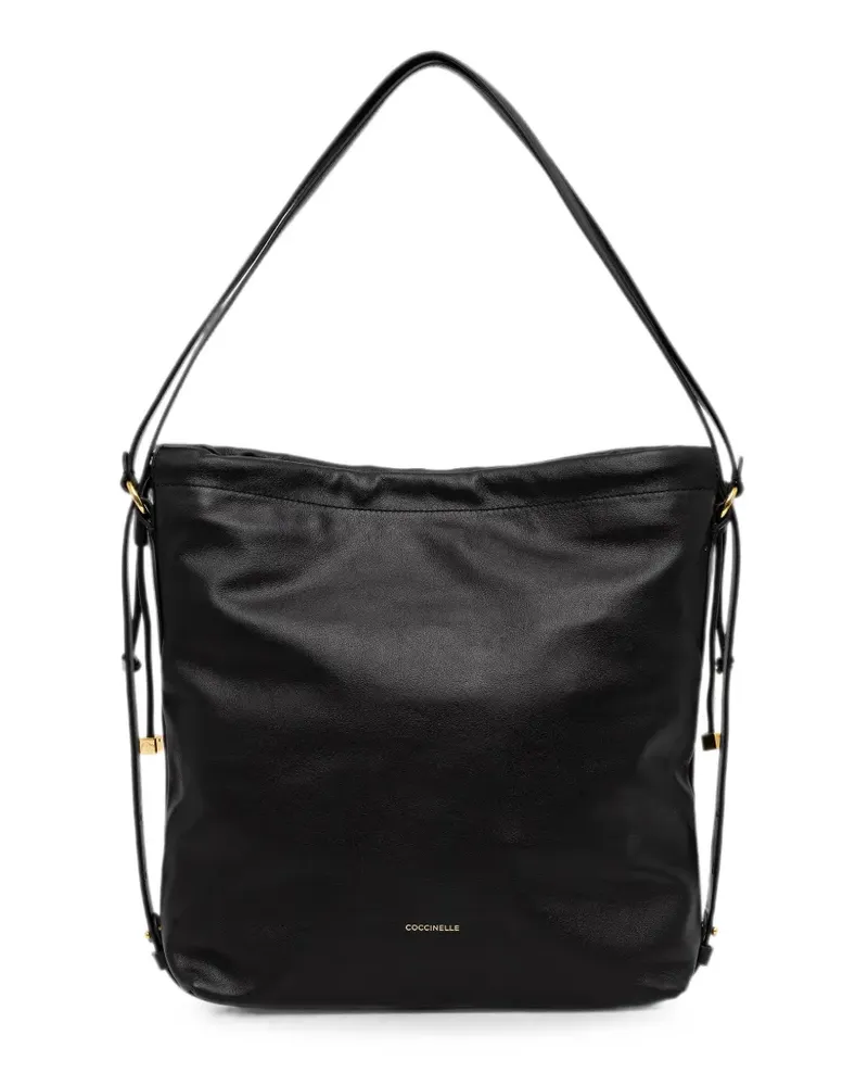 Coccinelle Shopper mit Kordelzug - Schwarz Schwarz