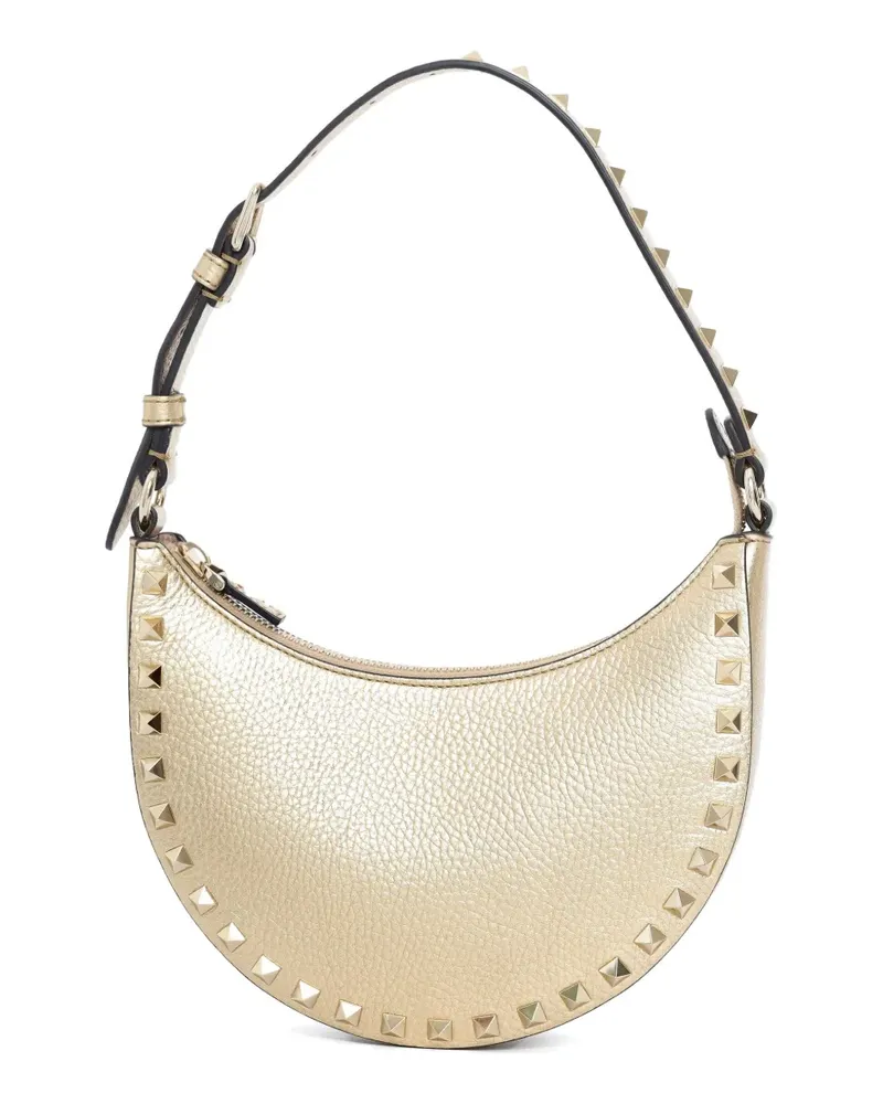 Valentino Garavani Rockstud Schultertasche - Gold Gold