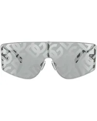 Dolce & Gabbana Sharped Sonnenbrille Silber