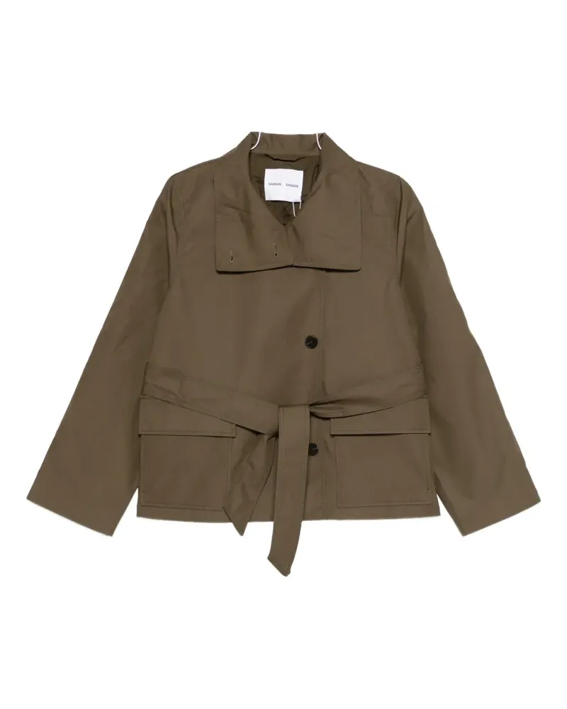 Samsøe & Samsøe buttoned jacket - Grün Grün
