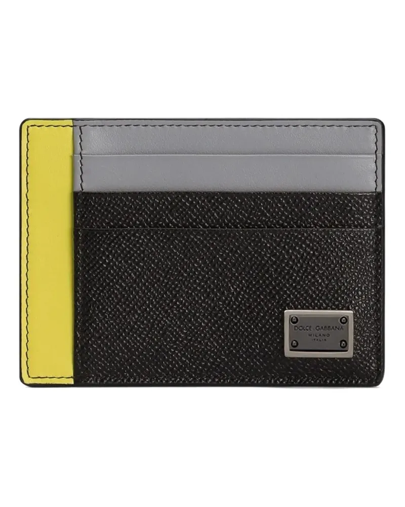 Dolce & Gabbana Dauphine Kartenetui - Schwarz Schwarz
