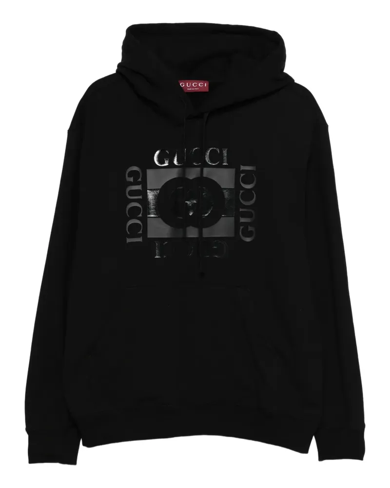 Gucci Hoodie mit Logo - Schwarz Schwarz