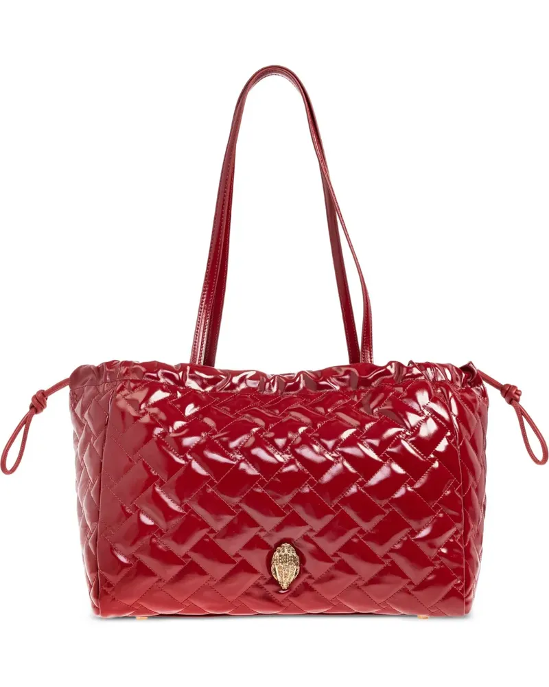 Kurt Geiger Gesteppter Tote Bag mit Kordelzug - Rot Rot