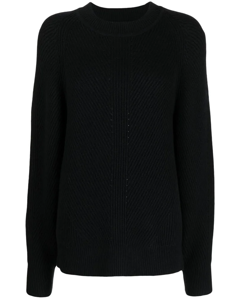 Joseph Pullover mit Rundhalsausschnitt - Schwarz Schwarz