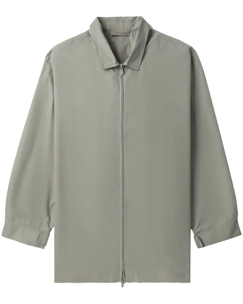 Fear of God Jacke mit Logo-Patch - Grau Grau