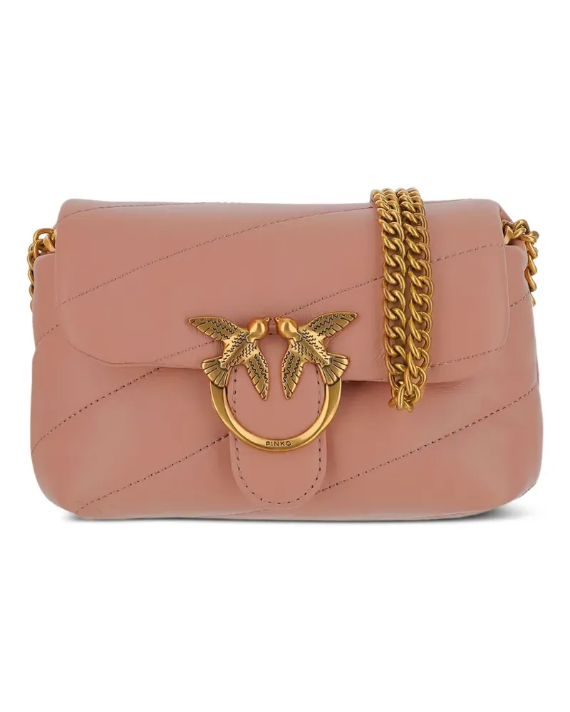 Pinko Love Puff Schultertasche - Rosa Rosa