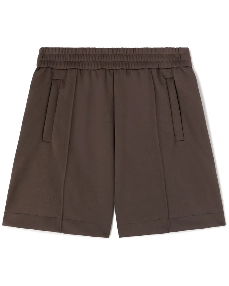 Palm Angels Joggingshorts mit Logo - Braun Braun